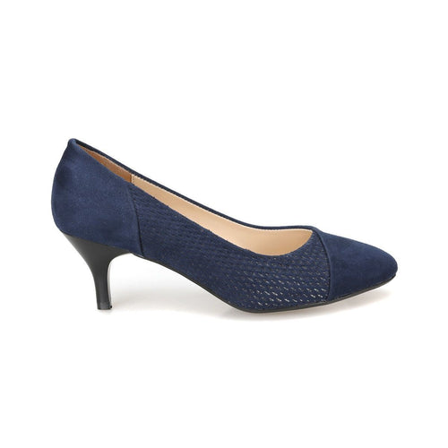 Navy Blue Women's High Heels